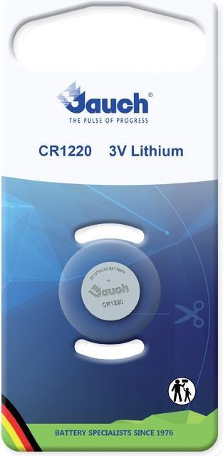 Jauch Pila a bottone al litio (1 pz., CR1220, 40 mAh)