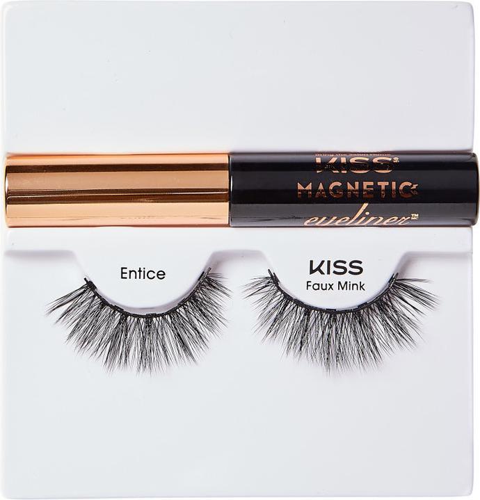 Produktbild KISS Magnetic Eyeliner & Lash Kit - Entice (Künstliche Wimpern)