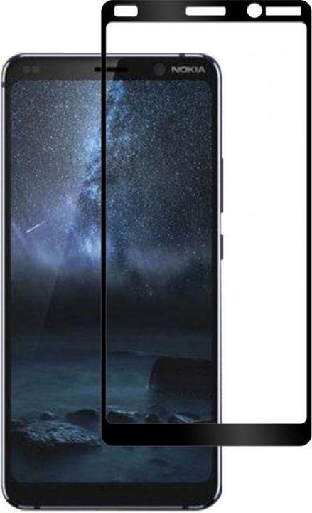 Actual product image Screenguard Nokia 9 PureView Full Screen Protective Glass Film 2.5D 9H (1 Piece, Nokia 9 PureView)