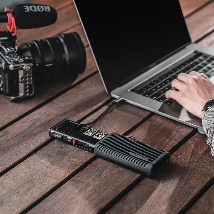 Image du produit Pgytech CreateMate boîtier lecteur de cartes type B/SD (USB 3.2 Gen 2)