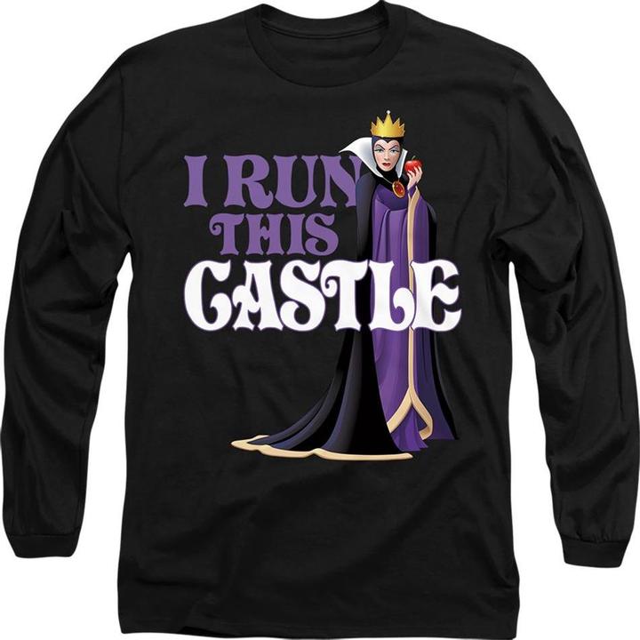 Immagine prodotto Disney Villains I Run This Castle Maglietta Festa della Mamma Regina Cattiva Adulto Unisex (XL)