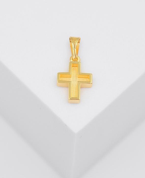 Produktbild Muau Kreuz (Gelbgold)