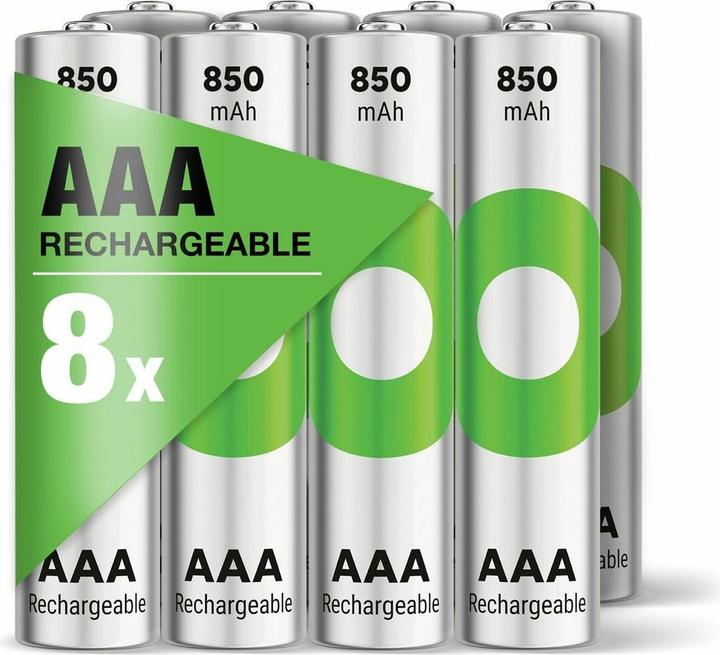 Actual product image GP Batteries ReCyko (8 pcs., AAA, 850 mAh)