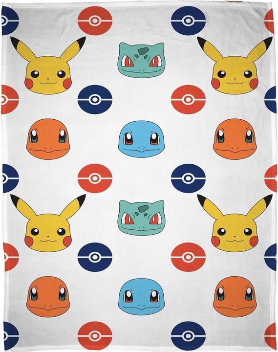 Immagine prodotto Pokémon Distintivo in pile per coperte (100 x 75 cm)