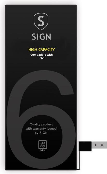 Produktbild SIGN iPhone 6s High Capacity Battery - 2200mAh