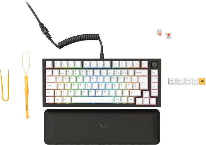 Actual product image Glorious PC Gaming Race GMMK Pro Black Slate (DE, Cable)