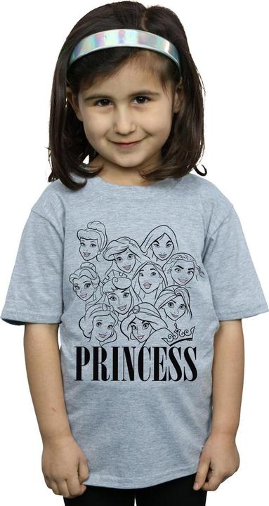 Immagine prodotto Disney Princess Multi Faces Maglietta Ragazze (140, 146)