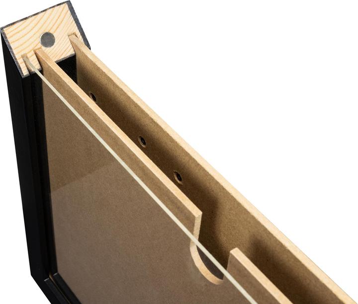 Actual product image Cocon Bilderrahmen für Kinderzeichnungen 35 x 26 x 5 cm, Schwarz (A4)