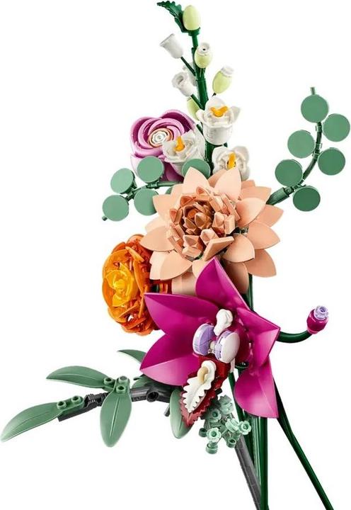 Produktbild LEGO Schöner Rosafarbener Blumenstrauss (10342, LEGO Botanical, LEGO Icons)