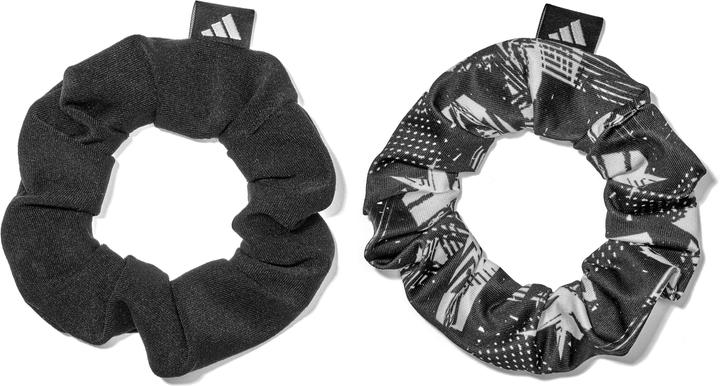 Produktbild adidas Hair Scrunchies Schwarz und Weiss (Haargummi)