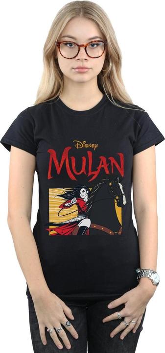 Immagine prodotto Disney Mulan Movie Horse Frame Maglietta Donna (L)