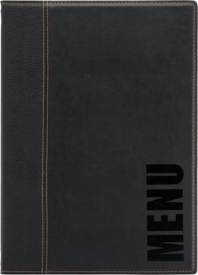 Actual product image Securit Menu card folder TRENDY, A4, black
