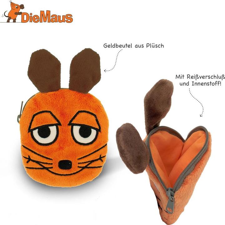 Immagine prodotto Il portafoglio di peluche del topo 10x2x13 cm