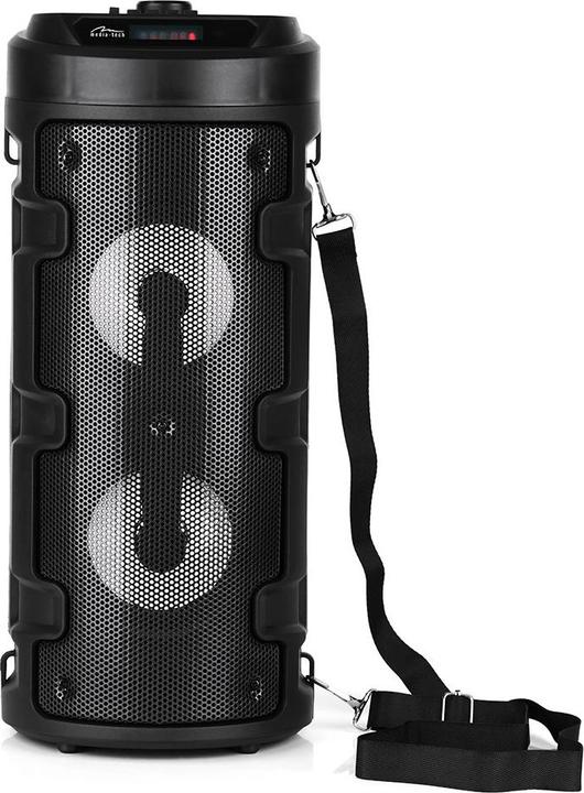 Produktbild Media-Tech Portable speaker PARTYBOX KEG BT MT3165, 30W RMS, Bluetooth, Karaoke, USB, MicroSD, FM Ra (8 h, Stromversorgung über USB)