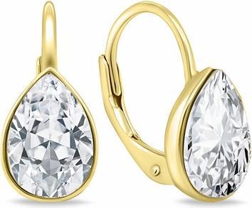 Immagine prodotto Brilio Argento - Orecchini originali placcati in oro con zirconi EA671Y
