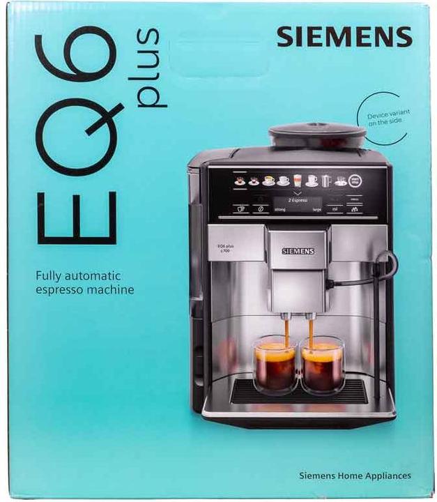 Actual product image Siemens EQ6 plus s700 TE657M03EN
