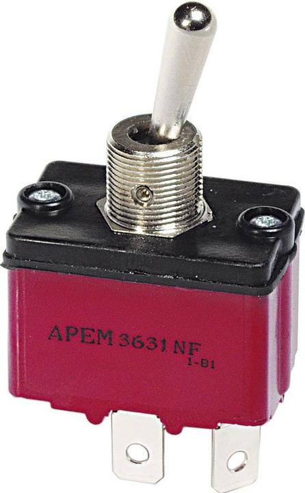 APEM Kippschalter 1-polig E-E 6A 250VAC