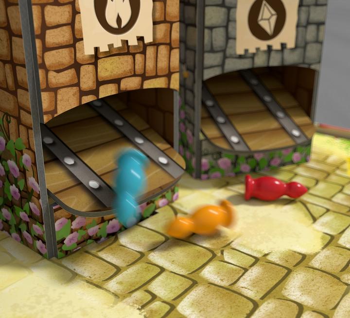 Actual product image Haba Rumpelritter & The great dragon spectacle (German)