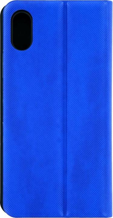 Produktbild prio Book Case Fashion für iPhone XS/X blau-schwarz (Apple iPhone XS, Apple iPhone X)