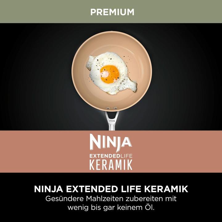 Immagine prodotto Ninja CW93000EN (24 cm, Pentola, Set di pentole e padelle da cucina, Acciaio inossidabile)