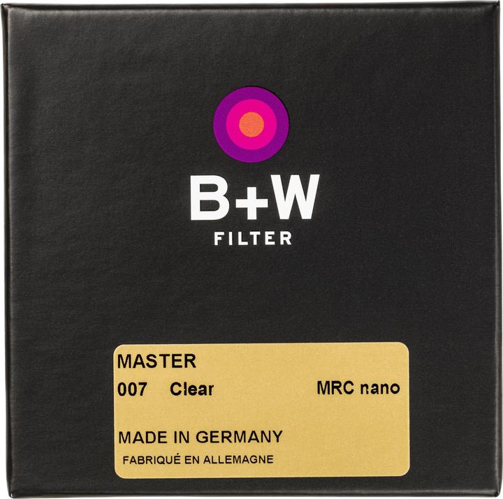 Immagine prodotto B+W Clear Filter Mrc nano MASTER 77mm (77 mm, Filtro di protezione, 77 mm)