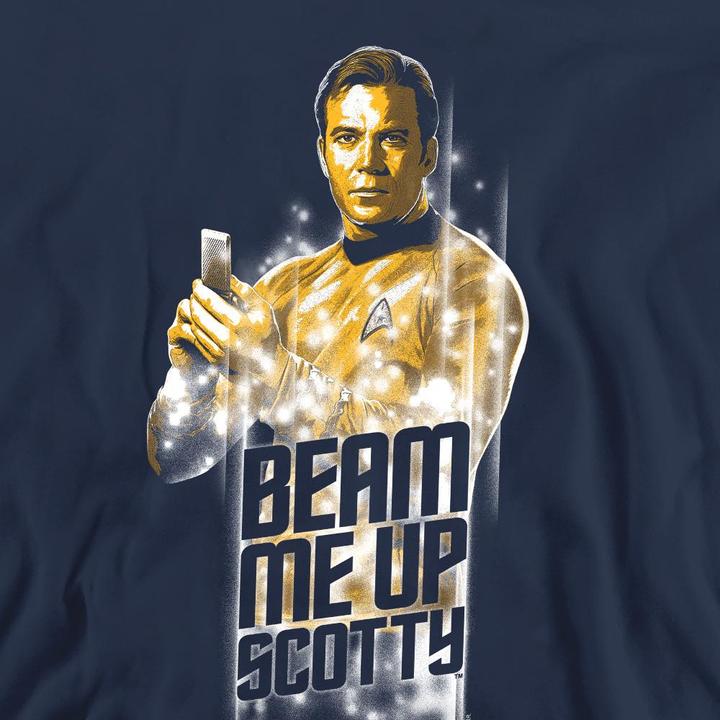 Immagine prodotto Beam Me Up Felpa Adulto Unisex (S)