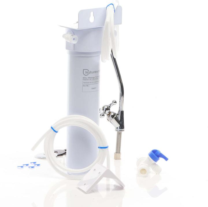 Image du produit Naturewater NW-1-GAC Filtre à eau Sous évier Cartouche sédimentaire Granulés de charbon actif Eau