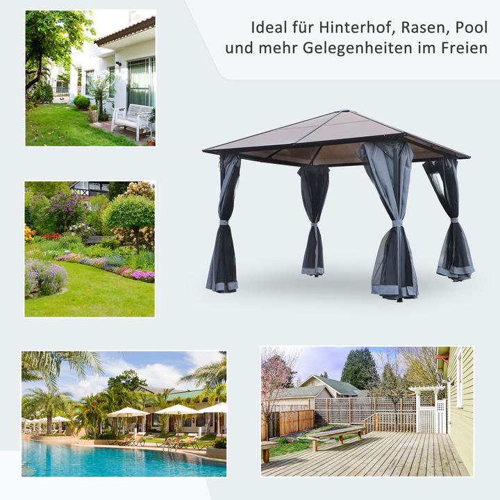 Immagine prodotto Outsunny Padiglione (300 cm, 300 cm)