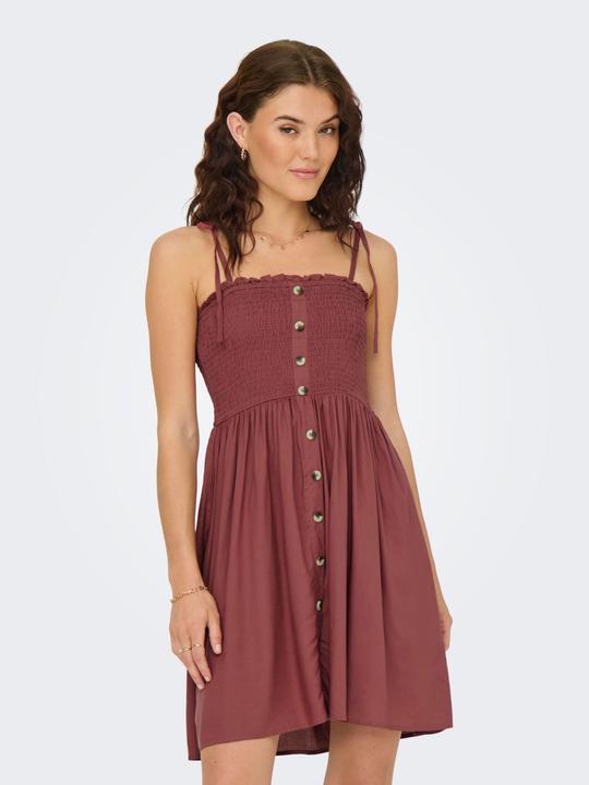Produktbild Only Normal geschnitten Trapezausschnitt Kurzes Kleid Kleid (L)