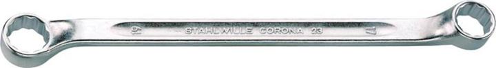 Produktbild Stahlwille Doppelringschlüssel CORONA, flachgekröpft, 20 x 22 mm