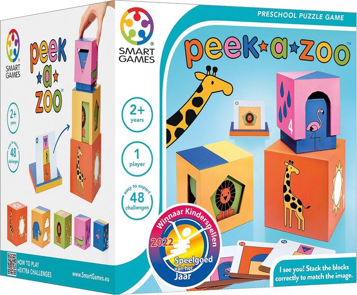 Produktbild Smart Games Peek A Zoo (Englisch, Deutsch, Italienisch, Französisch)