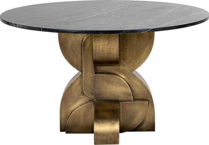 Image du produit Richmond Interiors Table de salle à manger Maddox ronde 130 (130 x 130 x 75 cm)