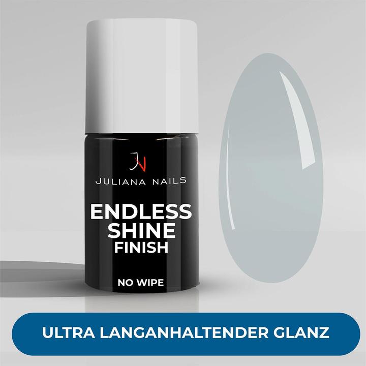 Immagine prodotto Juliana Nails Gel Lacquer Finitura lucentezza infinita - Senza strofinare (Topcoat)