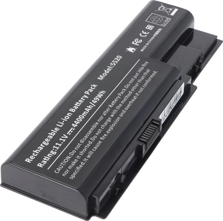 Immagine prodotto AccuCell Batteria adatta per ACER Aspire serie 5310, serie 6530, Li-Ion, 11.1V, 4400mAh, 48.8Wh, nero (4400 mAh)