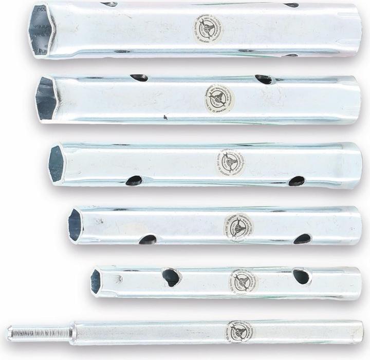 Immagine prodotto BGS Set di chiavi a scatola | 8 x 9 - 16 x 17 mm | 6 pezzi. (8 mm, 10 mm, 12 mm, 14 mm, 16 mm)