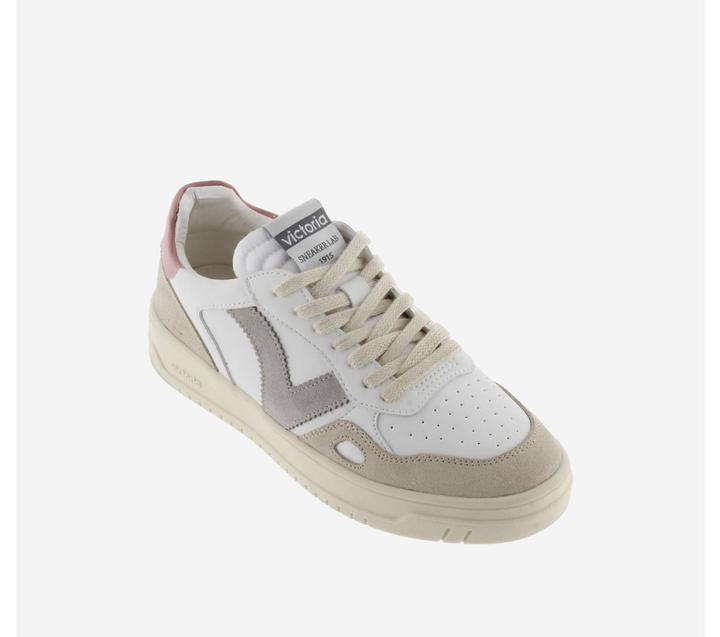 Actual product image Victoria leather effect and split leather sneakers seul (36)