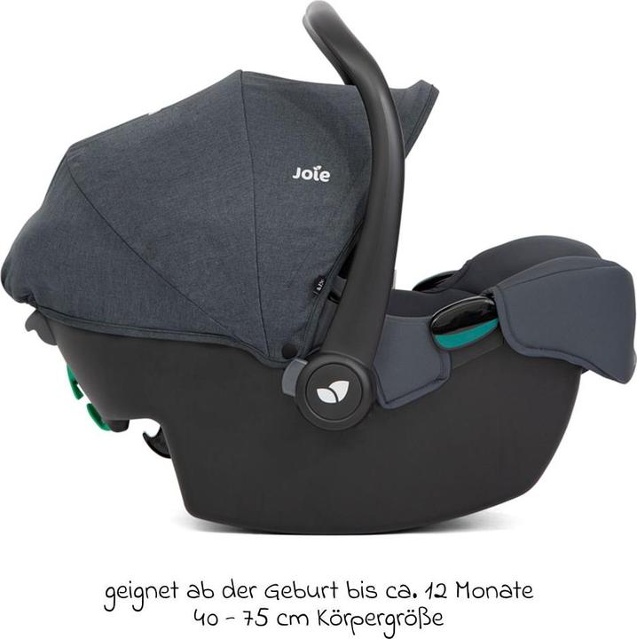 Immagine prodotto Joie Seggiolino auto per neonati i-Snug 2 i-Size dalla nascita ai 13 kg (40 cm-75 seggiolini auto per (Seggiolino, ECE R129/i-Size Standard)