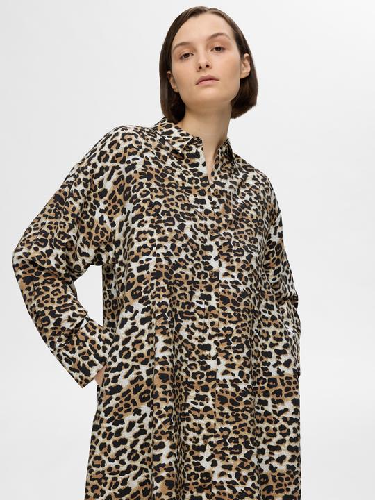 Image du produit Selected Femme Robe chemisier imprimée (40)