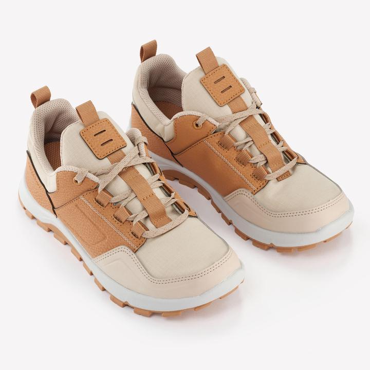 Produktbild Quechua Wanderschuhe Kinder Grösse 35–38 niedrig Schnürung Wandern - NH500 braun (37)