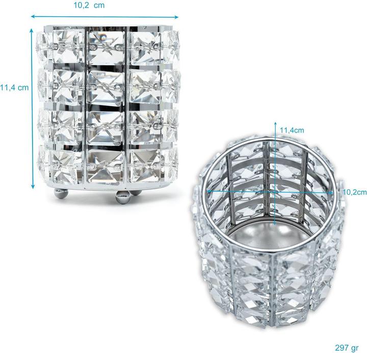 Actual product image Intirilife Brush holder for make-up brushes