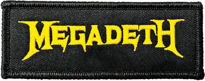 Produktbild Megadeth Logo Aufnäher zum Aufbügeln (1 x)