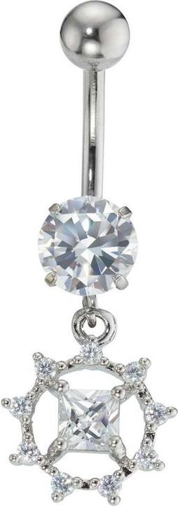 Produktbild Bijouteria Bauchpiercing (Zirkonia, Chirurgenstahl 316L)
