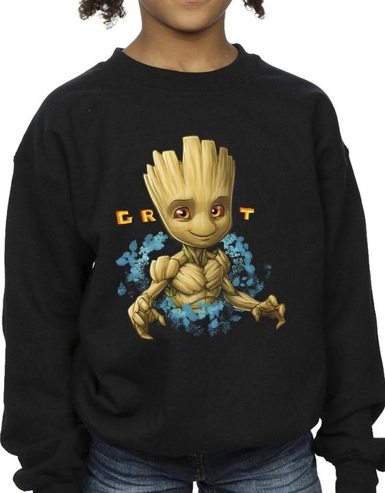 Immagine prodotto Guardians of the Galaxy Groot Flowers Felpa Ragazze (128)