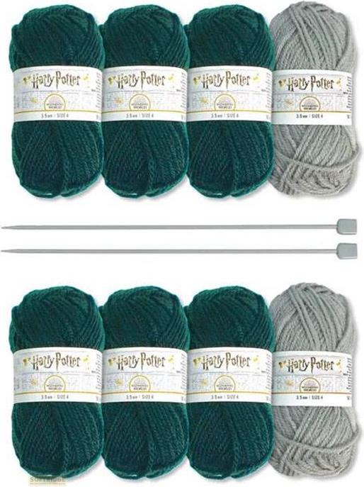 Produktbild Thumbs Up Harry Potter - Slytherin Strick Set Haussocken und Fäustlinge