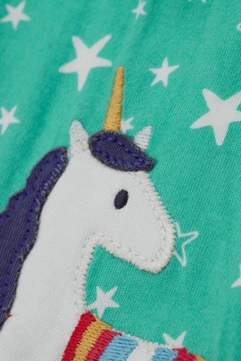 Actual product image Frugi Toddler Dress Lola Unicorn (74, 80)