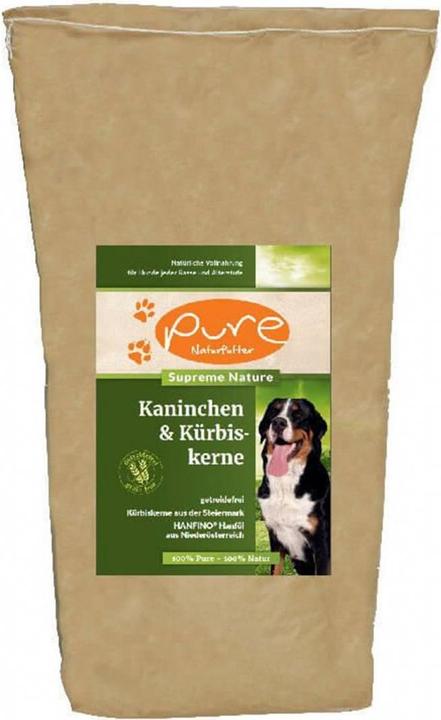 Actual product image Pure Naturfutter PURE Rabbit & Pumpkin Seeds - single Protein & grain free (Adult, Junior, Senior, 1 pcs., 12000 g)