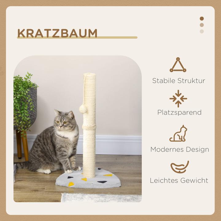 Produktbild Jamb Kratzbaum (62 cm, Hellgrau+Beige)