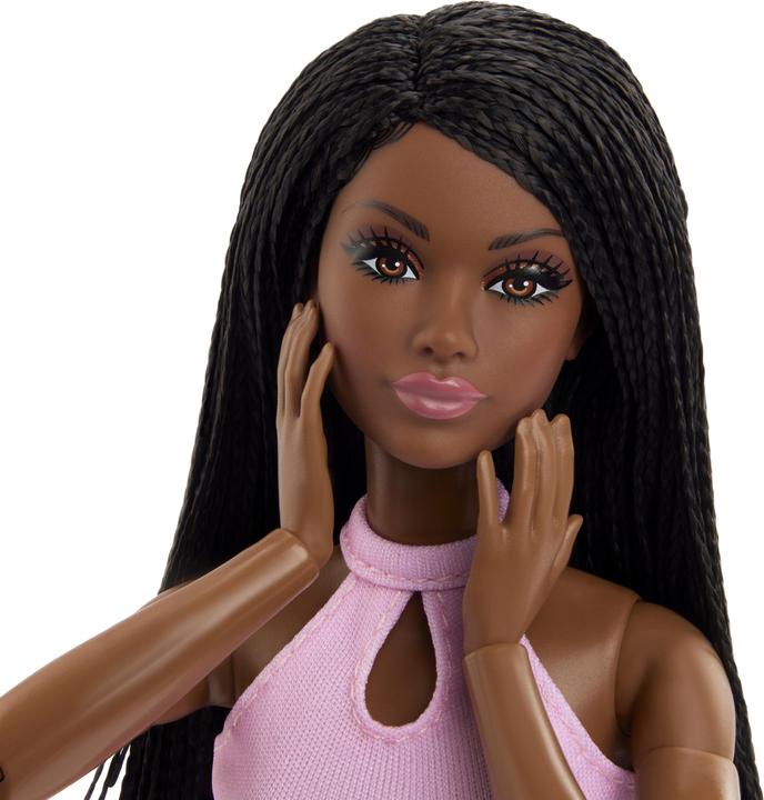 Actual product image Barbie Signature Looks 21 - Tall, Braids, Pink Skirt Outfit