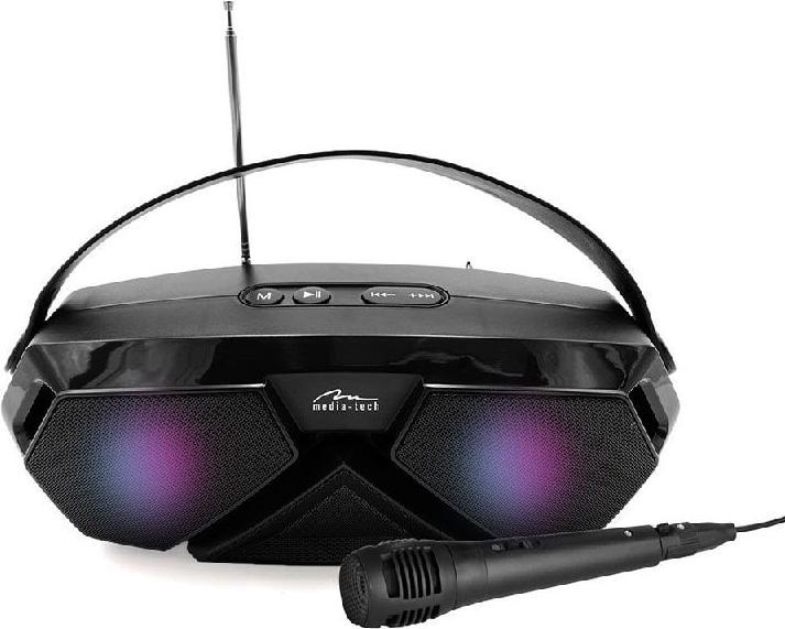 Actual product image Media-Tech Playbox Scout black speaker (12 h, Battery operated)