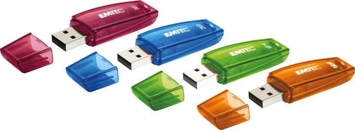 Produktbild Emtec C410 Color Mix (64 GB, USB-A, USB 2.0)